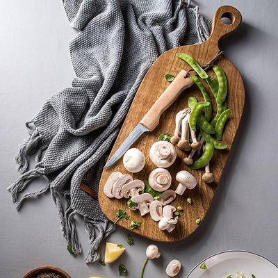 受け入れられたカスタムサイズ 黒ノート 木製パンボード 果物と出品 40x23cm