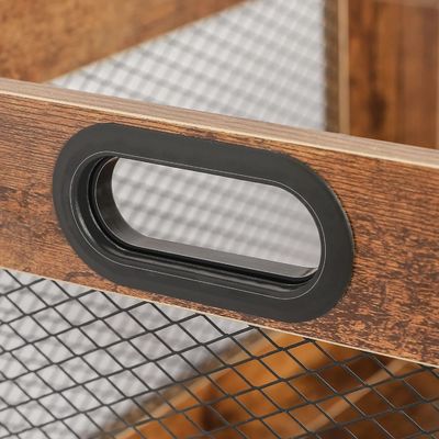 保存のための木製レコードホルダー クラシックキューブレコードオーガナイザー 保存 あなたの要求に応じて