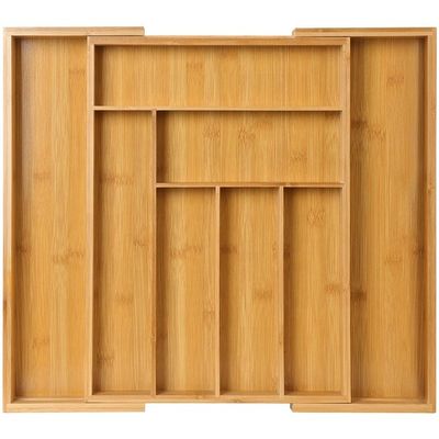 ナイフ用の調節可能な食器用トレイ スプーンフォーク オーダーメイドロゴ 受け入れられるオーガナイザー