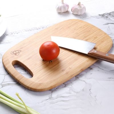 小さな有機竹チーズ 野菜 切断板 トレイ 2 台セット キッチン用