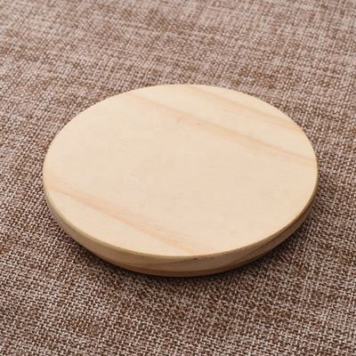 簡単にオープンエンド 蓋の色とカスタマイズされたロゴの丸い木製のボトル