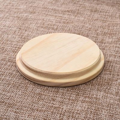 簡単にオープンエンド 蓋の色とカスタマイズされたロゴの丸い木製のボトル