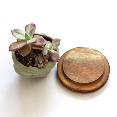 高ボロシリケートガラス貯蔵器のための食品グレードアカシア木シール蓋 FSC認定