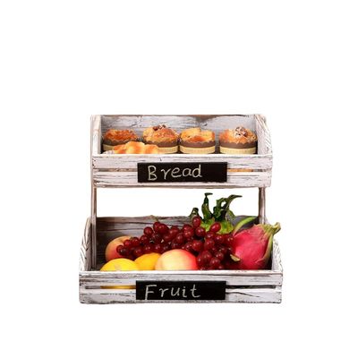 カスタマイズされたロゴ 2階農家 木製バスケット キッチン ダイニングルーム ゲストルーム