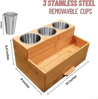 この浴室用アクリル製ヘアスタイリング製品オーガナイザーでカウンタースペースを最大化してください