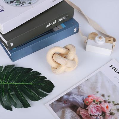 モダンスタイルのカスタム 天然木チェーンリンク 茶/コーヒー/キャンディのための装飾壁飾りチェーン