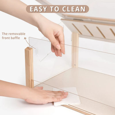 時計箱 カスタム ハムスター隠れ家 木製 ペット家具 遊園屋 小さいペットのための固いパターン