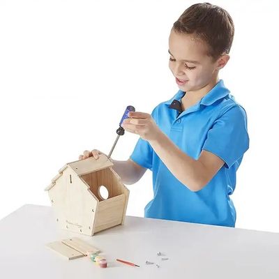 カスタマイズされたロゴ 装飾用ペイントで野生の鳥を飼育するための受容可能な木製の鳥飼料