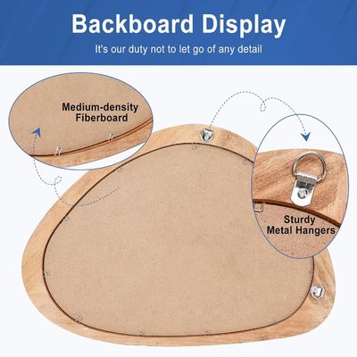ホテルホーム浴室の壁飾りのために2枚セットの風俗的なデザインスタイルアシメトリック鏡