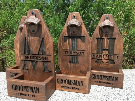 オーダーメイド オーダーメイド 木製 壁 装着 酒瓶開け 婚礼用 贈答品