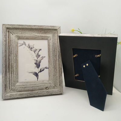 木製の絵画枠 4 " 6 " 7 " カスタム 田舎風 手彫り シンプルな色