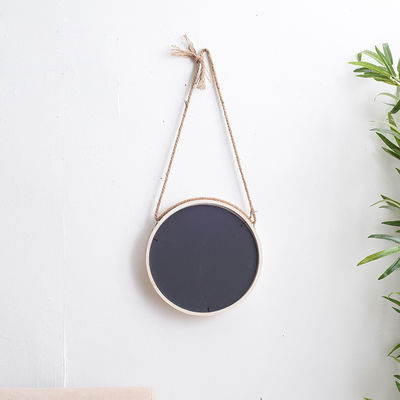 30x30cm オーダーメイド ロゴ ノルディック様式 円形吊り鏡