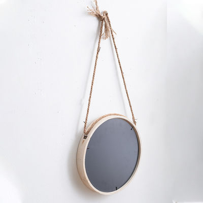 30x30cm オーダーメイド ロゴ ノルディック様式 円形吊り鏡