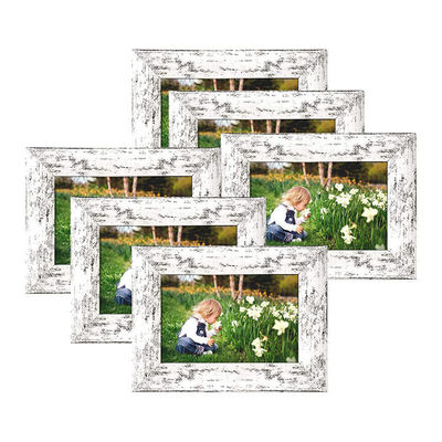 家庭装飾 大型壁装飾 オーダーメイド印刷付きの鉄写真枠 木製