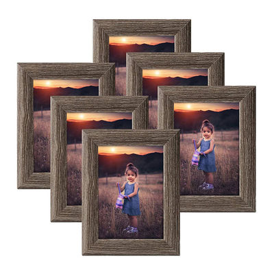 家庭装飾 大型壁装飾 オーダーメイド印刷付きの鉄写真枠 木製