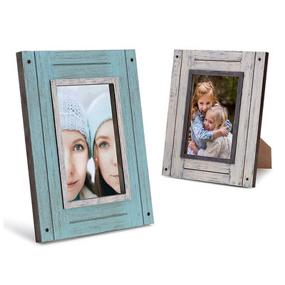 家装用 固木 田舎型 フォト フレーム カスタム サイズ シルクスクリーン 印刷