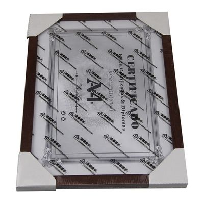 カスタマイズされたカラー固木写真フレームと取り外せる内枠と本物のガラス