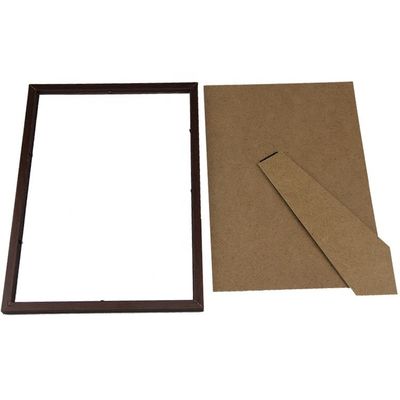 カスタマイズされたカラー固木写真フレームと取り外せる内枠と本物のガラス