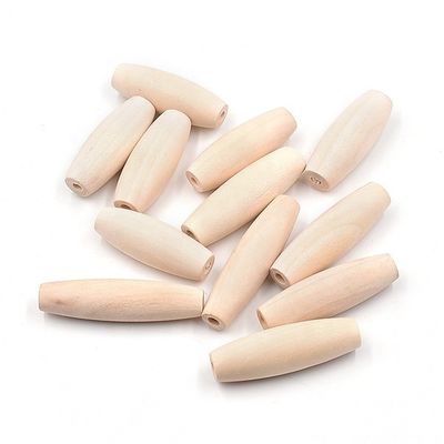 20mm 丸い木製の丸珠 自然色でDIYプレゼントとネックレスのために素晴らしい