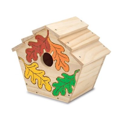 DIY 飾り付けと装飾のための木製のシドール鳥の家檻を印刷 パターン