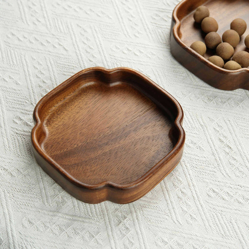 南米ナッツ焼印のためのカスタマイズされたナッツボックスブドウプレートサービストレイ