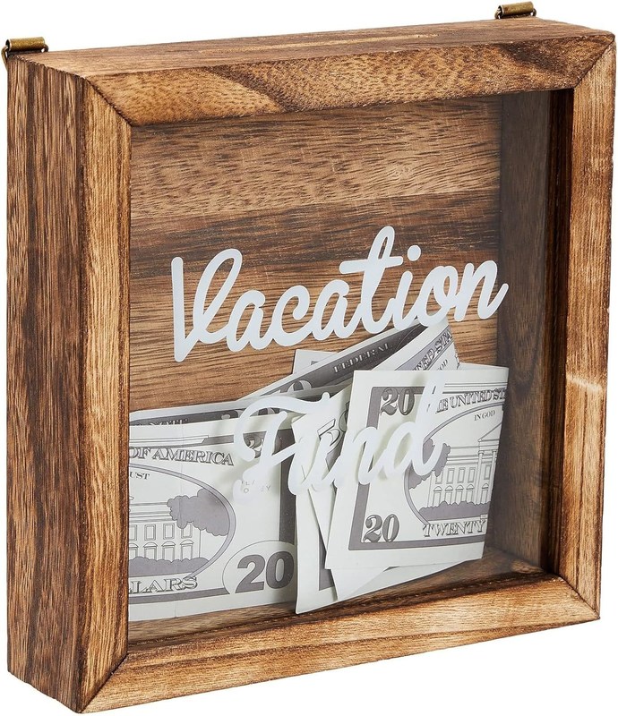 競争力のある焼いたスタイル 環境貯蓄のための木製休暇基金の箱