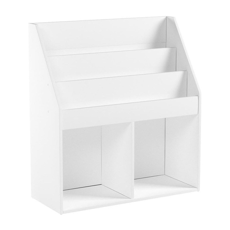 彫刻木製の書棚 収納書棚 展示ラック 子供のための整理器 子供