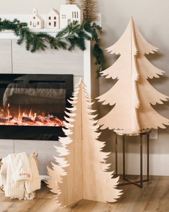 高量優位性 202407 クリスマス飾り 木造の木 オーダーメイド