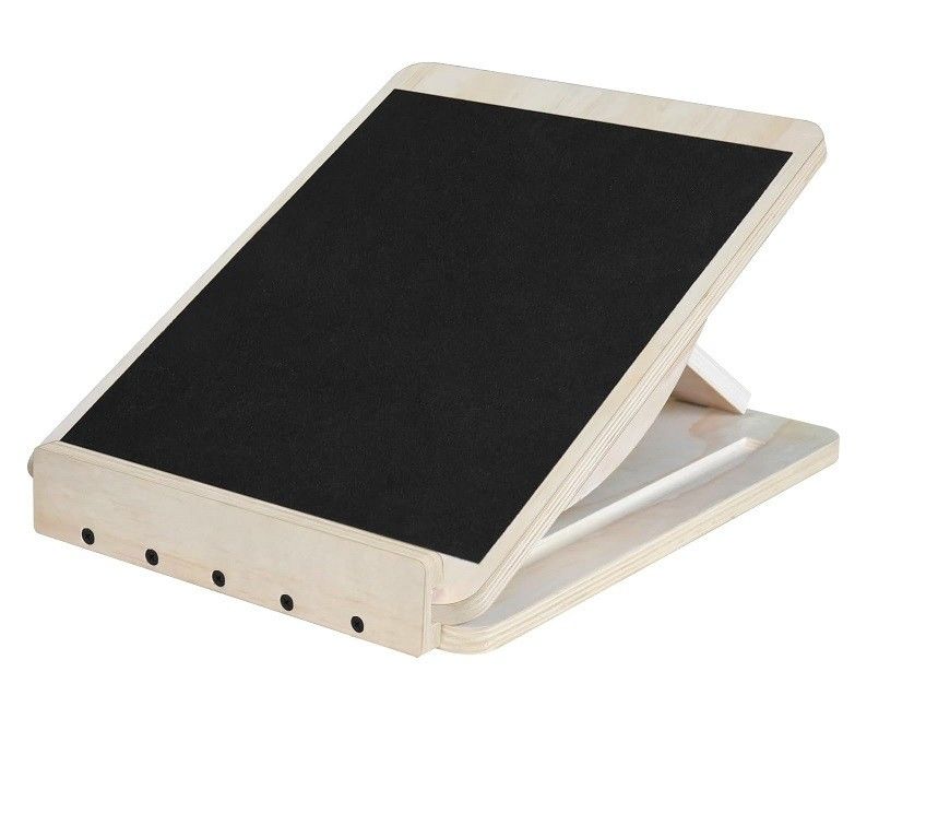 家庭装飾用木製の斜面バランスボードとポータブルな物理的な牛乳ストレッチ