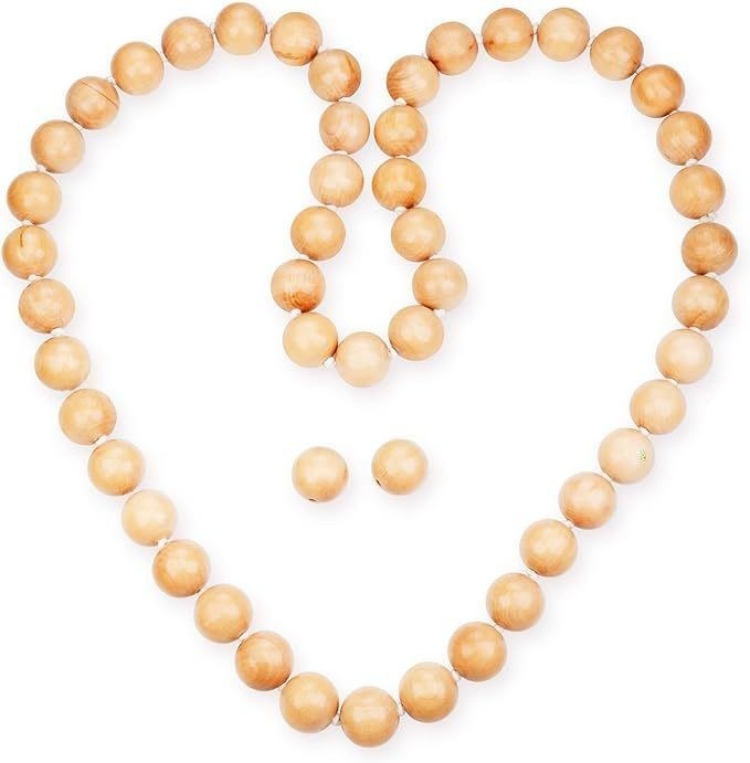 ハンドメイド 天然木のフーラ 体重調整運動フープ 8.4 x 8.4 x 4.1cm