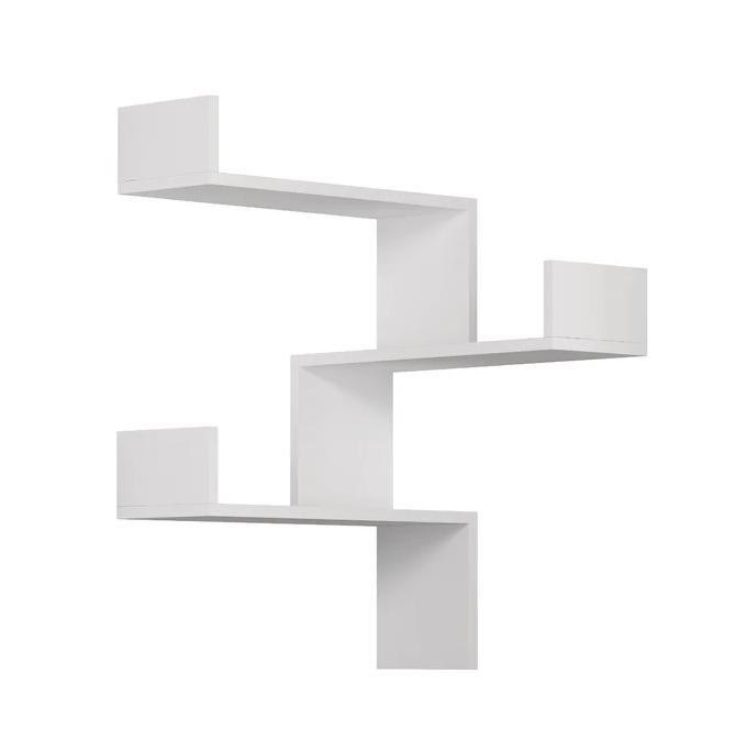 オーダーメイドロゴサイズのための調整可能な木製壁棚 装飾的な現代家具