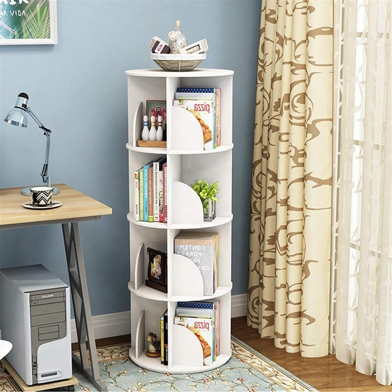 カスタマイズされたロゴ カラフル 360 度回転書棚 子供用書庫