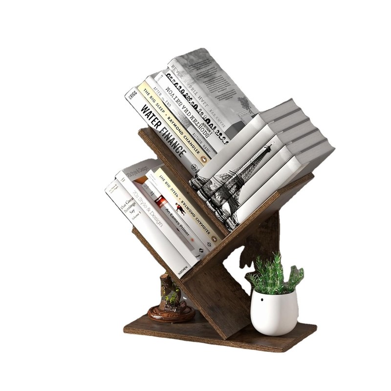 棚 設置 型 立体 型 本 雑誌 CD 木製 収納 棚