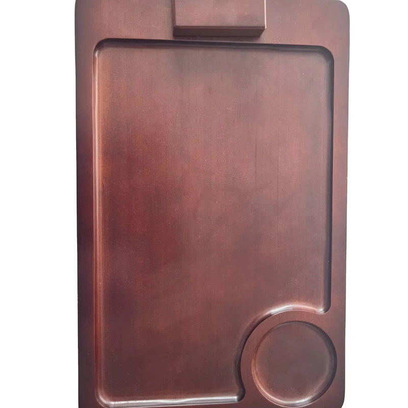 木製のソファの長方形 家庭用収納用テーブルトレイとカスタマイズされたロゴ