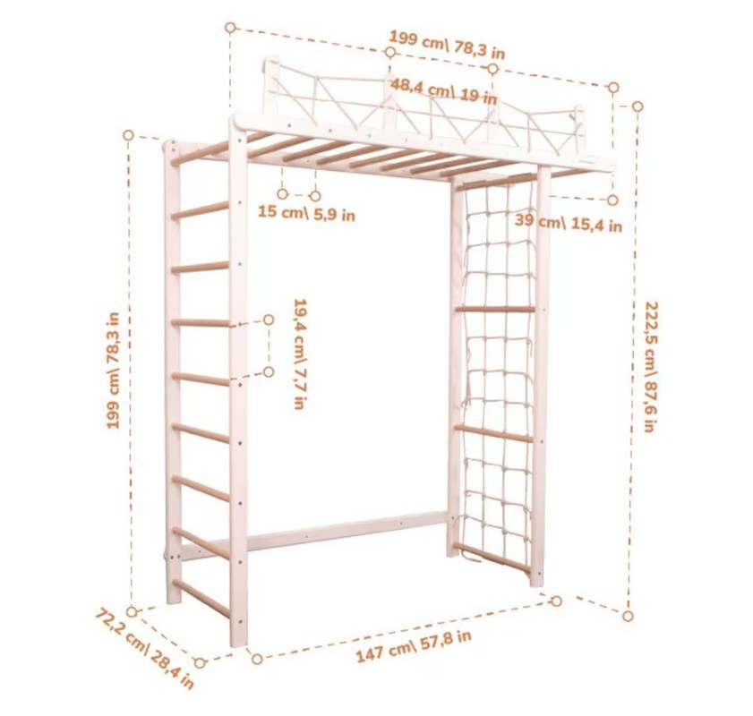 オーダーメイド 子供のジャングルジム オプションロープアクセサリーとベビーカーモバイル