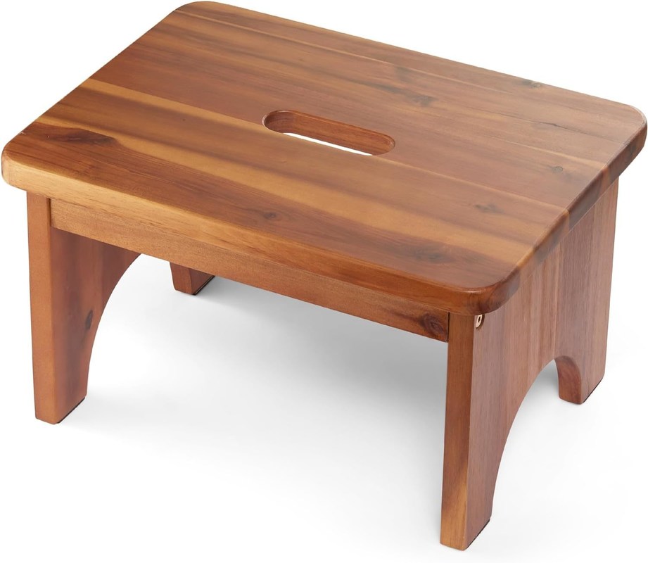 202405 重用 持ち運び可能な 木製 ステップ ストール 滑りきれない 大人向けに便利