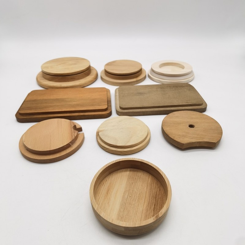 アカシア ビック ウォールナッツ パイン バンブー ゴム オーク チェリー マシッド MDF コーク ろうそく 木製 蓋