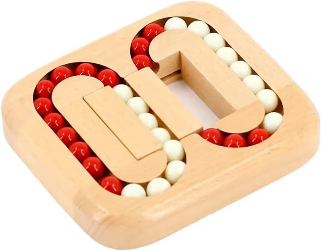 Unisex 202405 木造タイル 脳迷路ゲーム 高齢者 高齢者 アルツハイマー病の簡単なパズル玩具