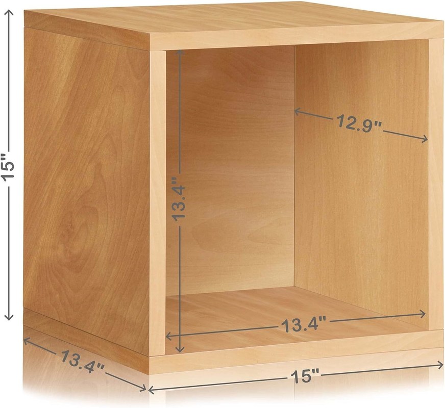 基本 ヴィンチール レコード 収納 ブロック キューブ オーガナイザー 棚 単層 スペースセーバー