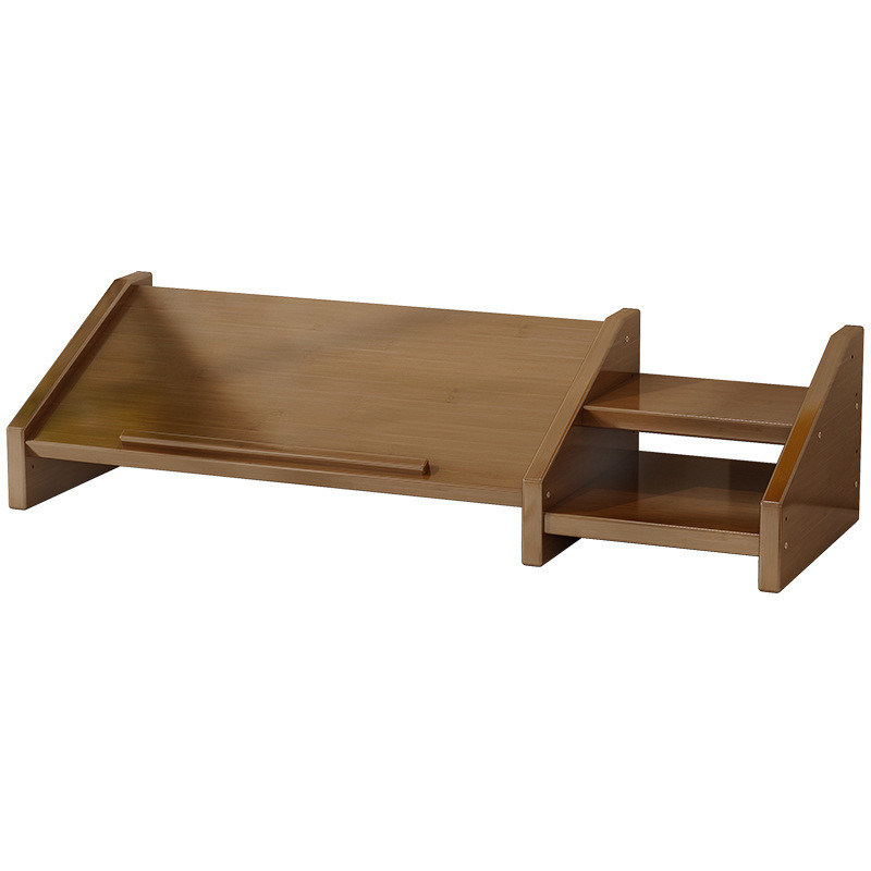 木製モニタースタンド付きPCラップトップライザー 多角デザインとカスタムロゴ デスク棚が含まれています