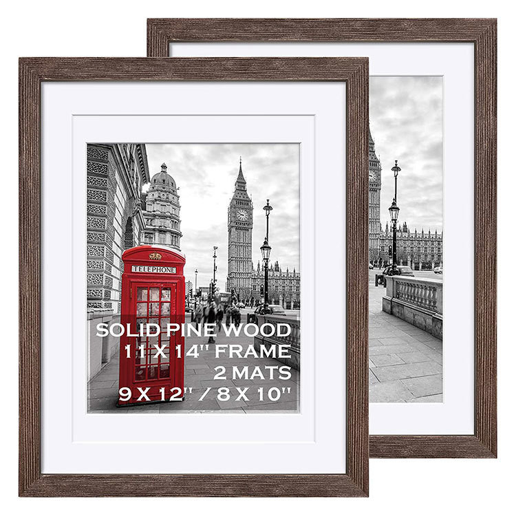 あなたの印刷ソリューションのためのカスタムサイズ印刷 田舎木の写真フレーム