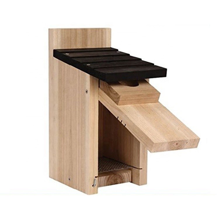 自然 屋外用 木製 鳥居 DIY ブルーバード 巣箱 吊り木 木製 鳥居